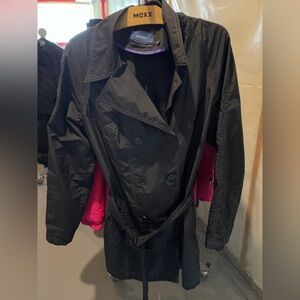 Mexx Classic Black Trench Coat
